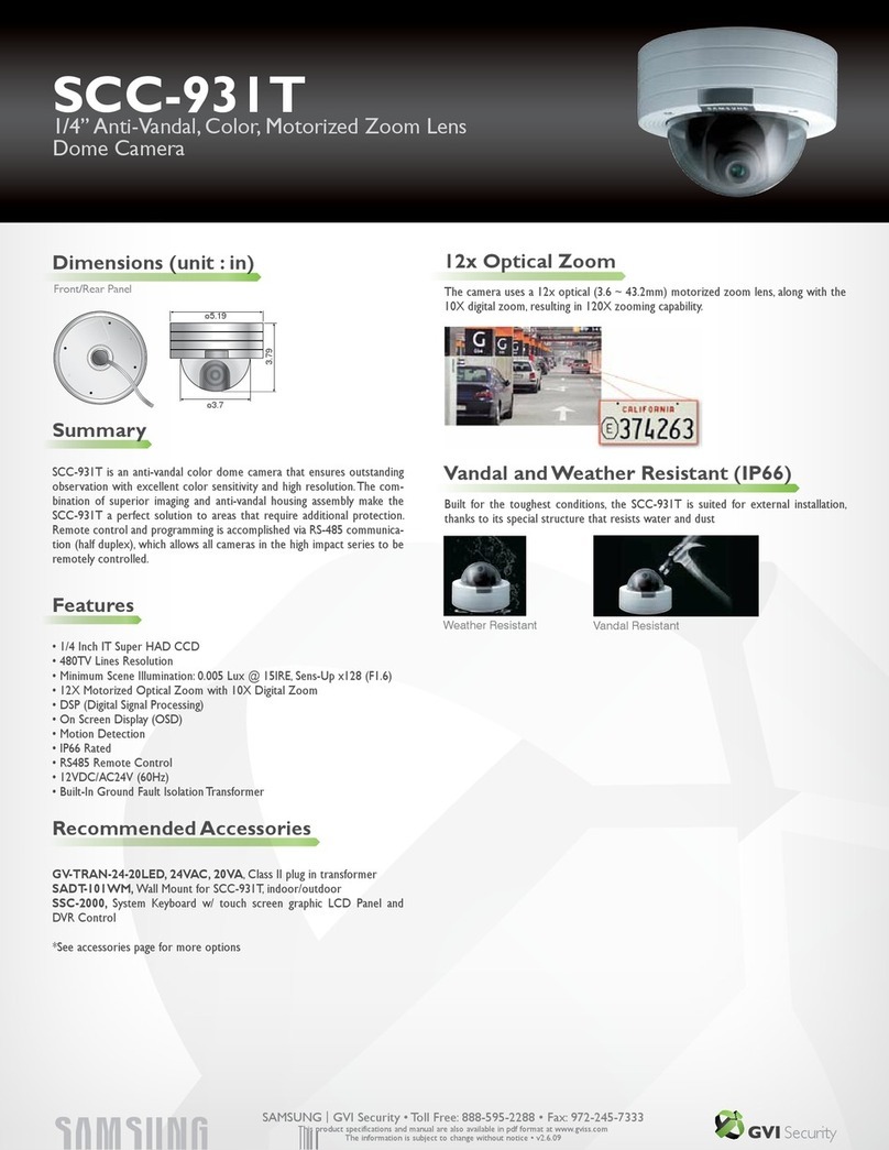 Samsung SCC-931T User manual