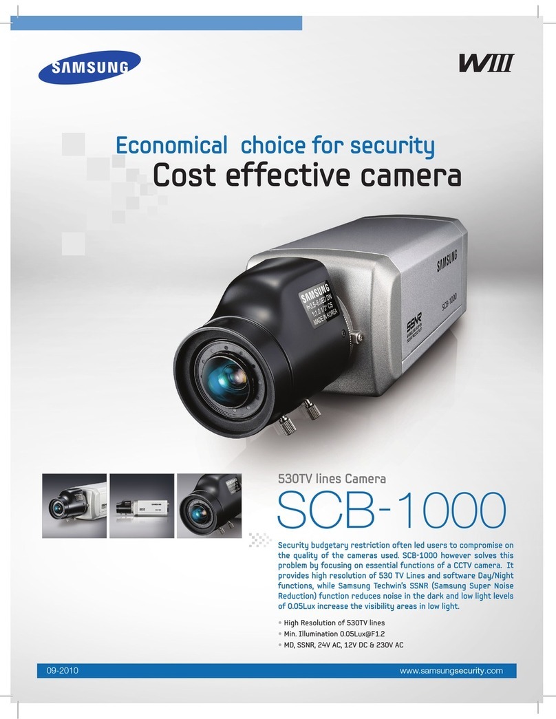 Samsung SCB-1000 Specifications