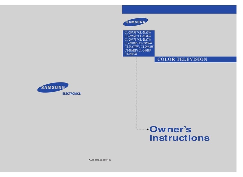 Samsung CL29A5 User manual