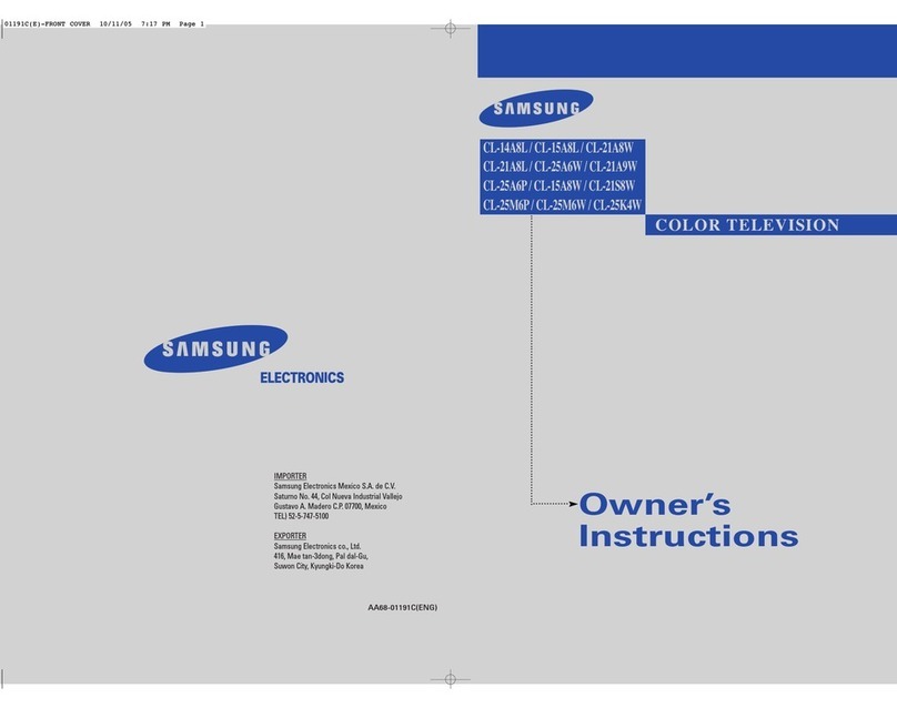Samsung CL14A8 Owner's instructions