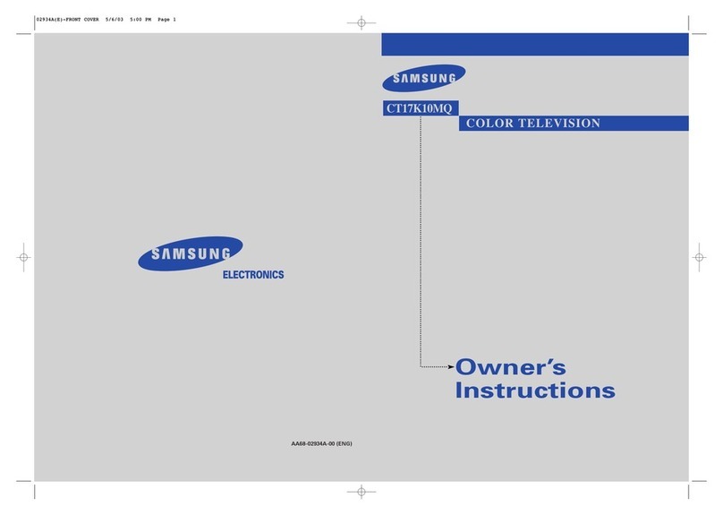 Samsung CT17K10 User manual