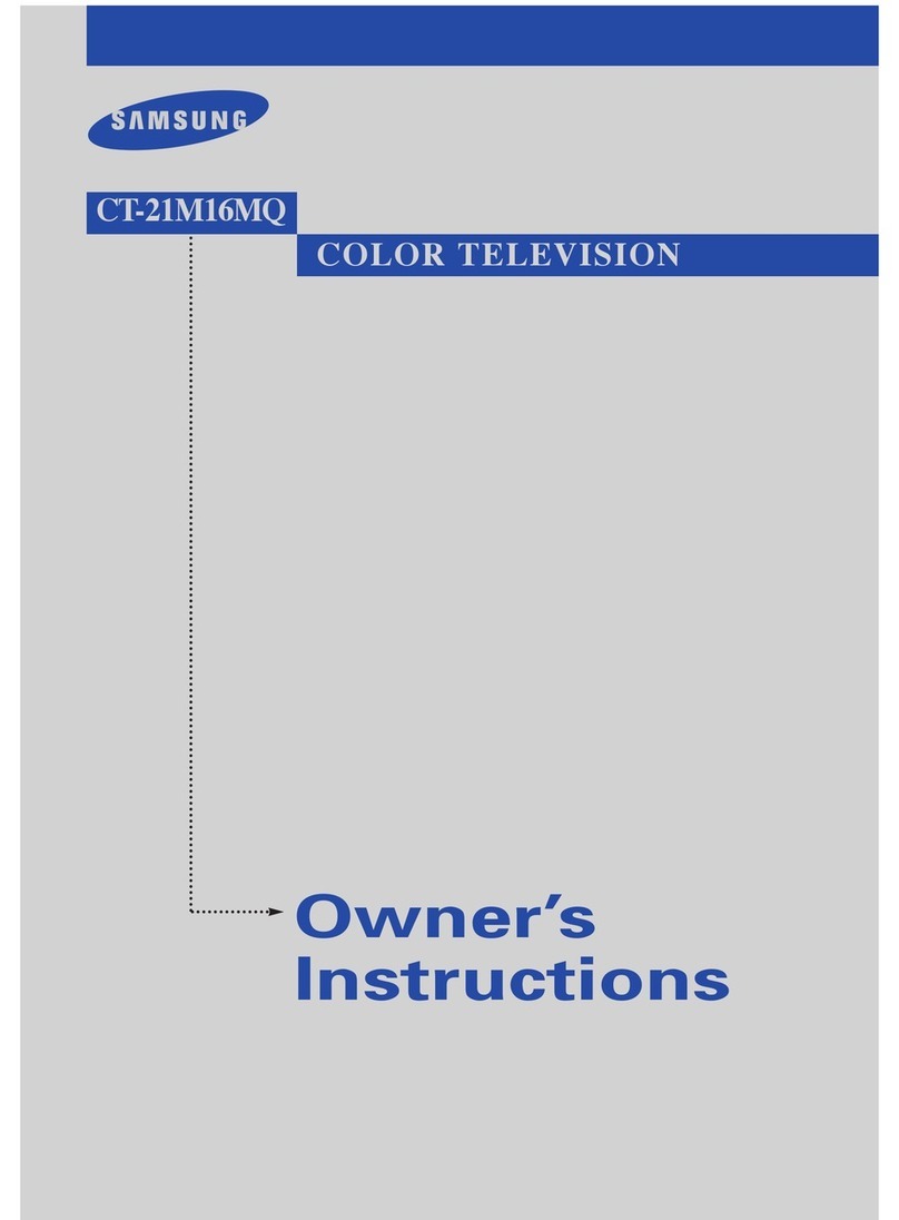 Samsung CT21M16 User manual