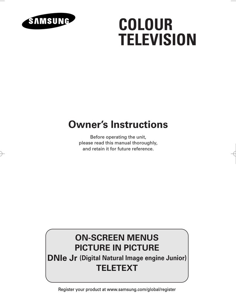 Samsung CS29M21 Owner's instructions