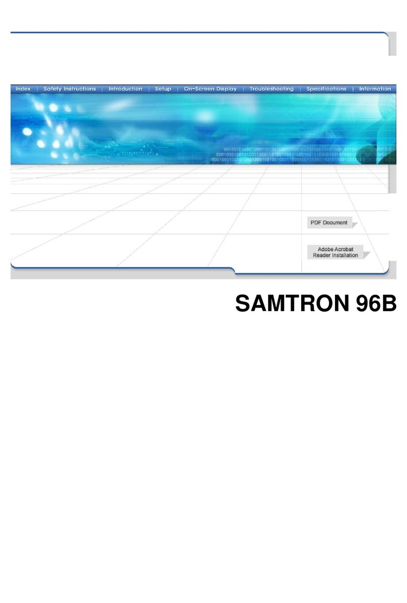 Samsung SyncMaster 96B User manual