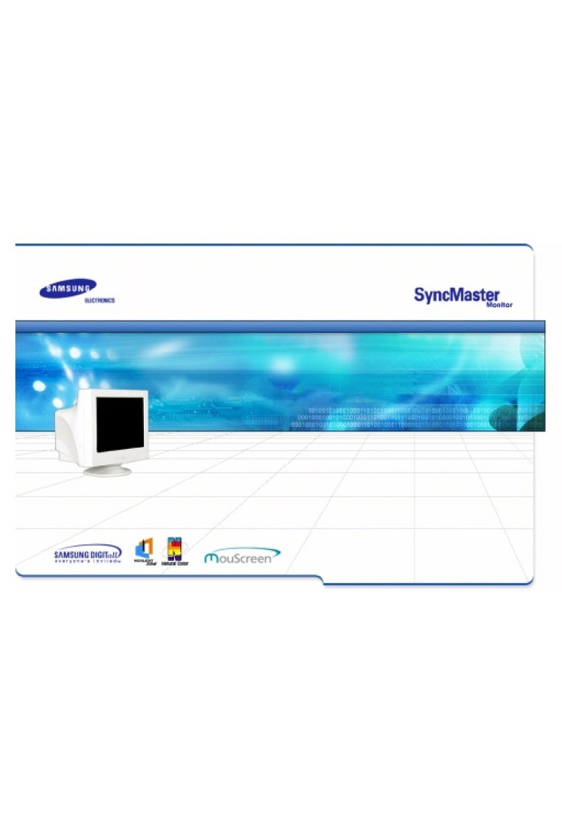 Samsung SyncMaster 757P User manual