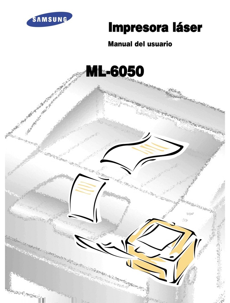 Samsung ML-6050 User manual Samsung ML-6050 User manual