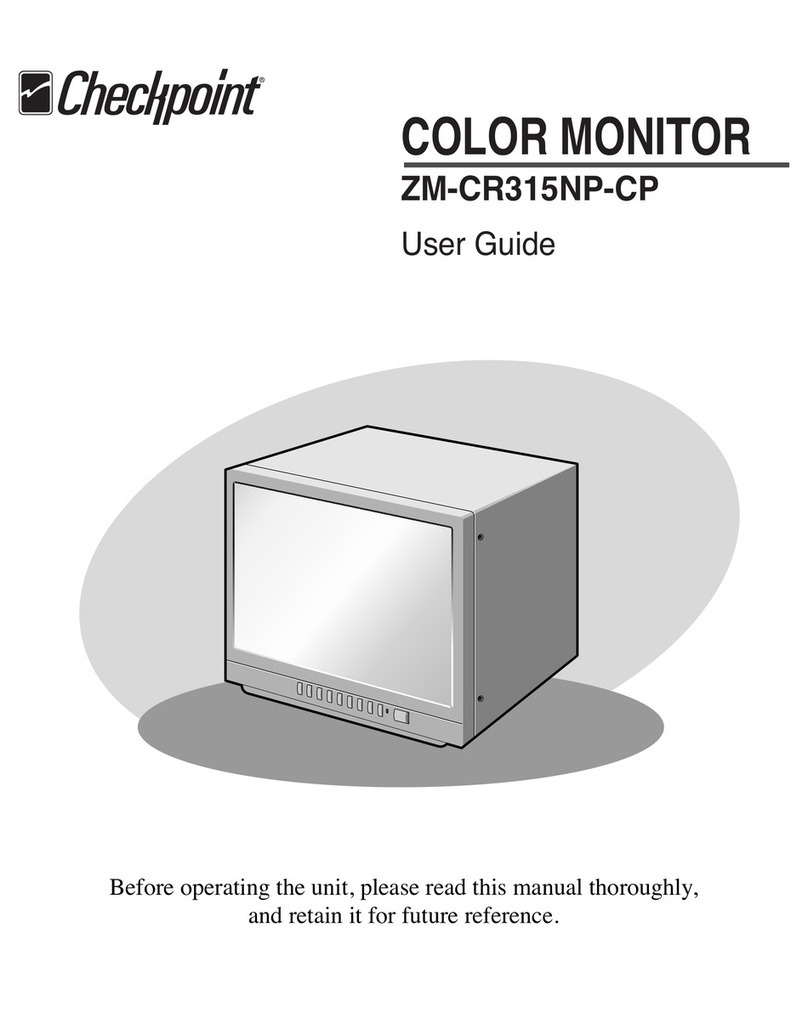Checkpoint ZM-CR315NP-CP User manual