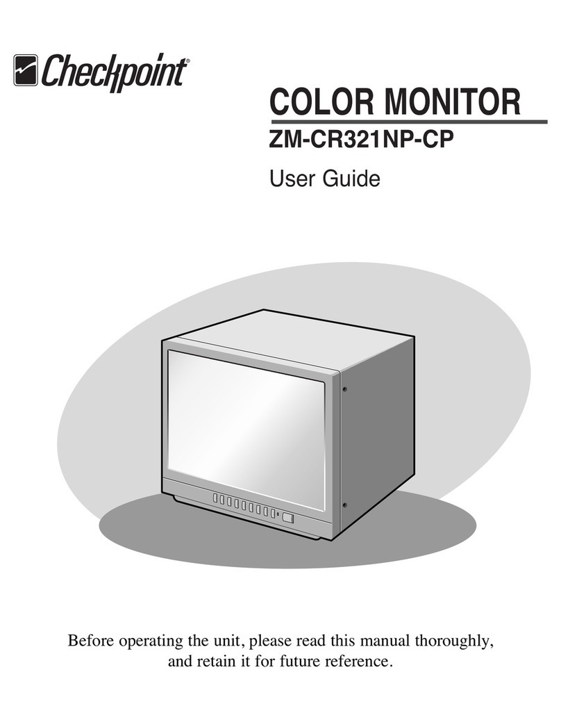 Checkpoint ZM-CR321NP-CP User manual