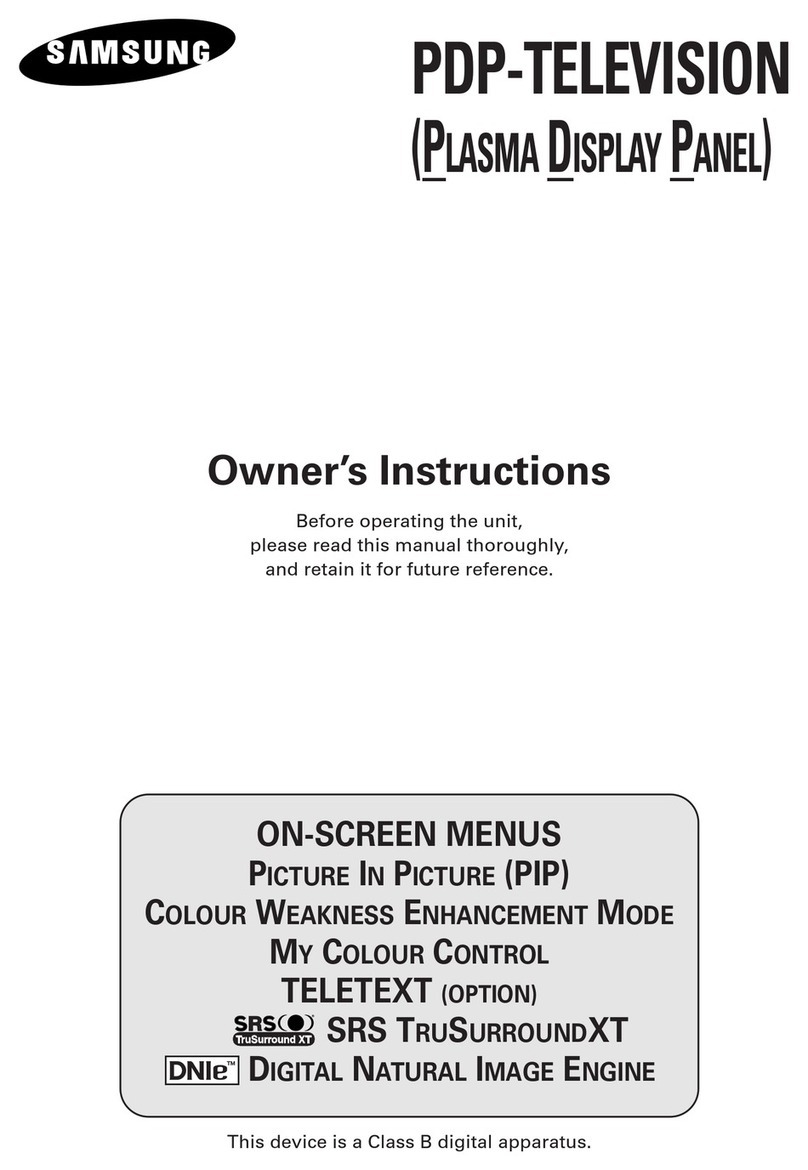 Samsung PS-37S4H User manual