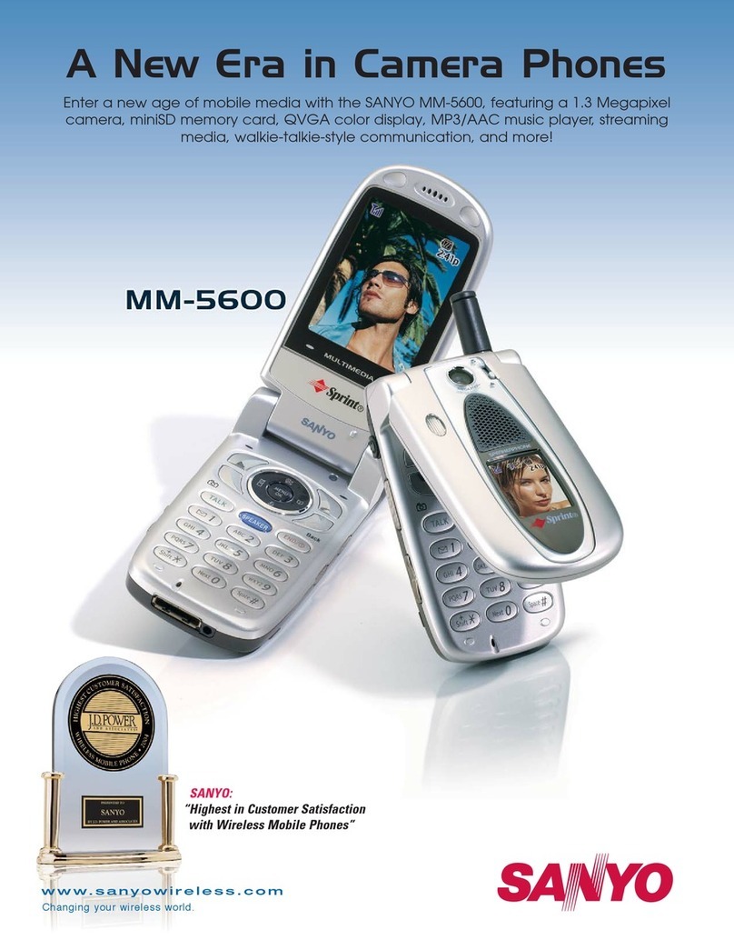 Sanyo MM-5600 User manual