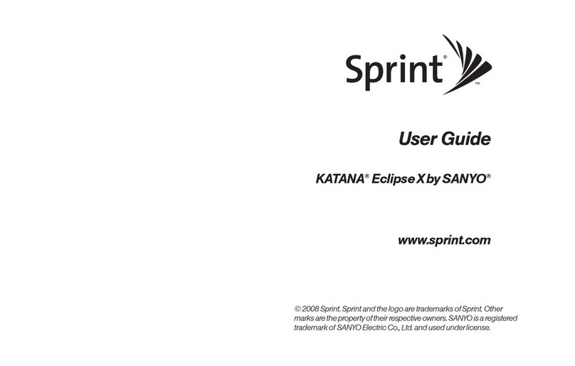 Sanyo Katana Eclipse user guide