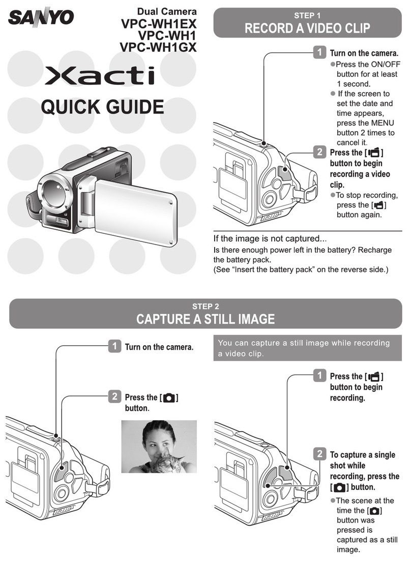 Sanyo Xacti VPC-WH1 quick guide