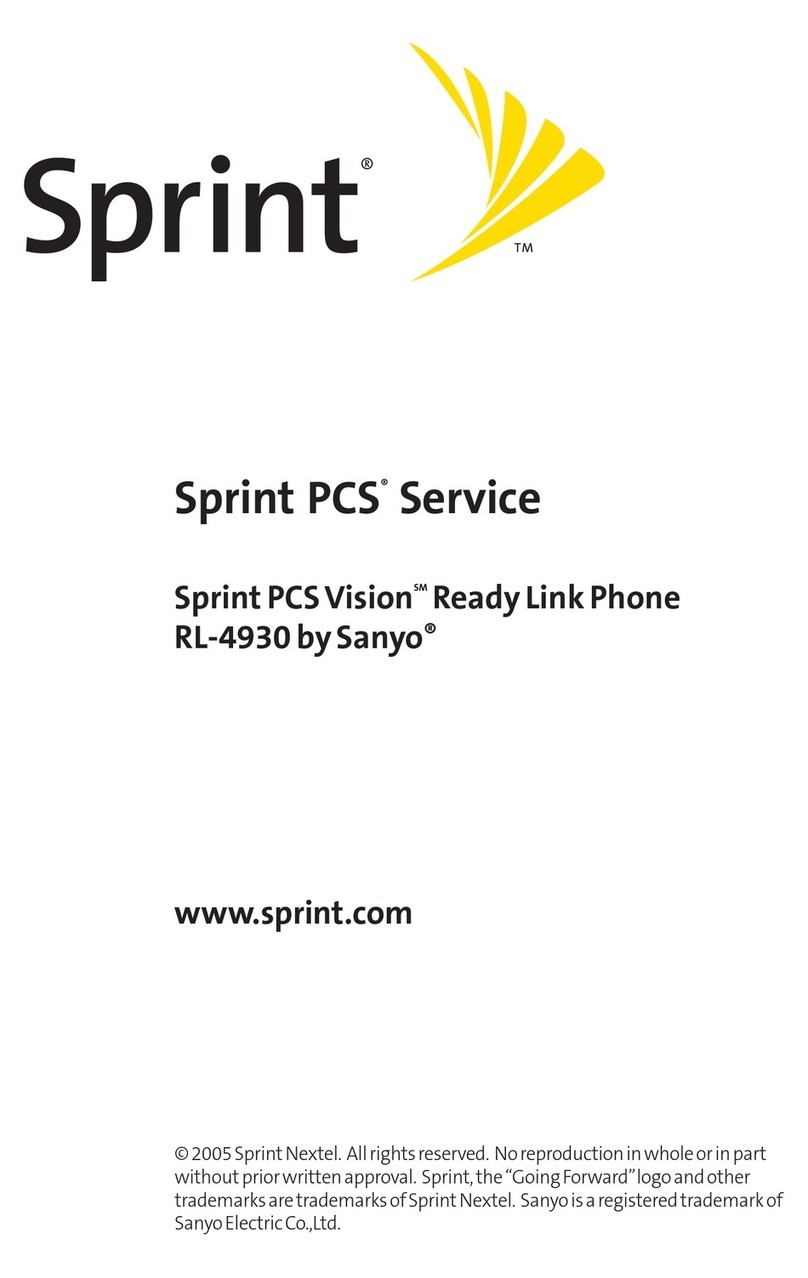 Sanyo RL-4930 User manual