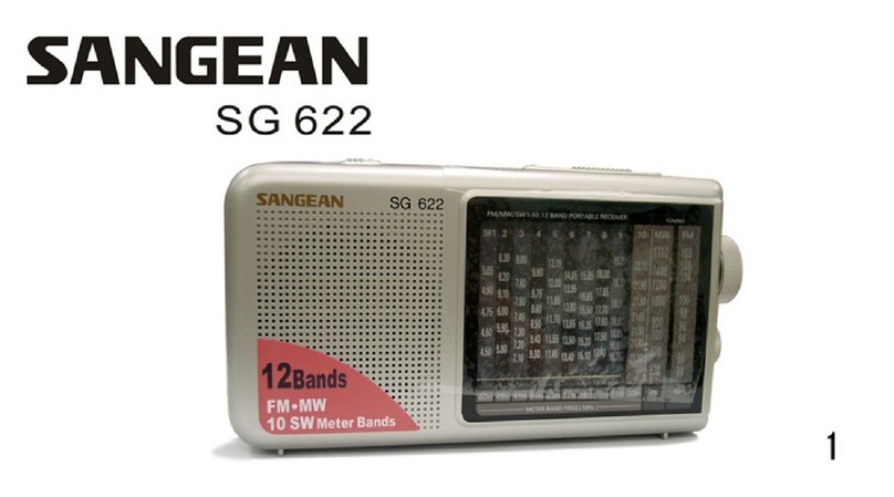 Sangean SG-622 - MANUAL 2 user guide