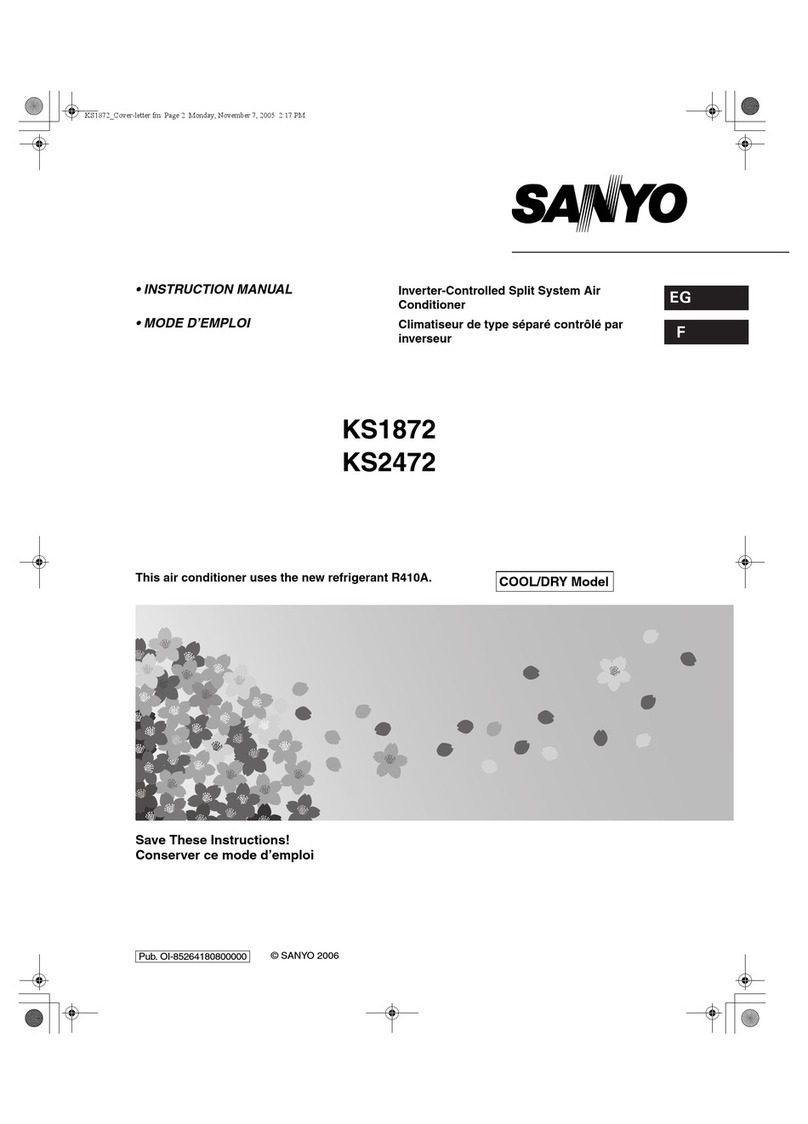Sanyo 18KLS72 instruction manual
