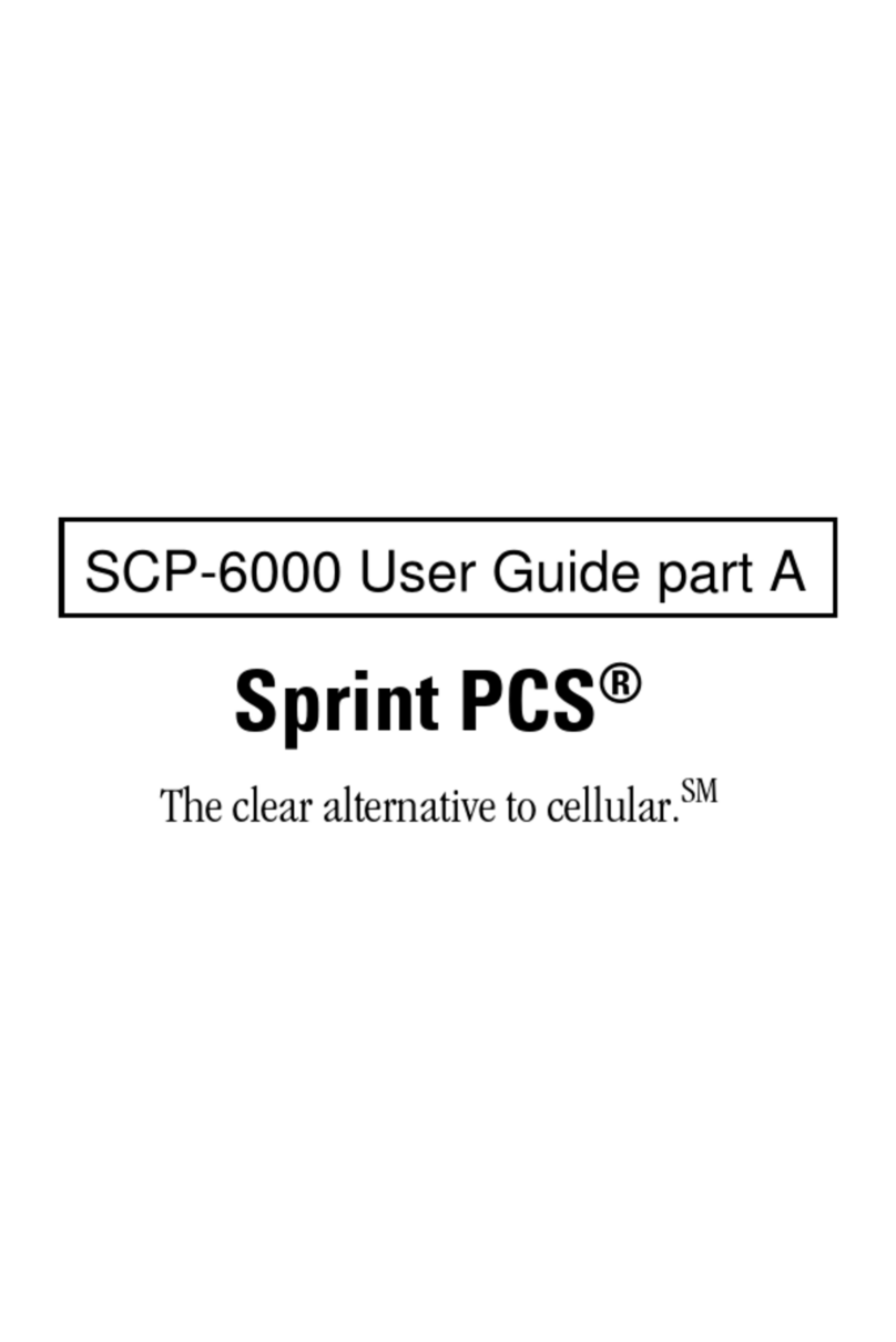 Sanyo SCP-6000 user guide