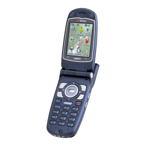 Sanyo SCP-5500 User manual