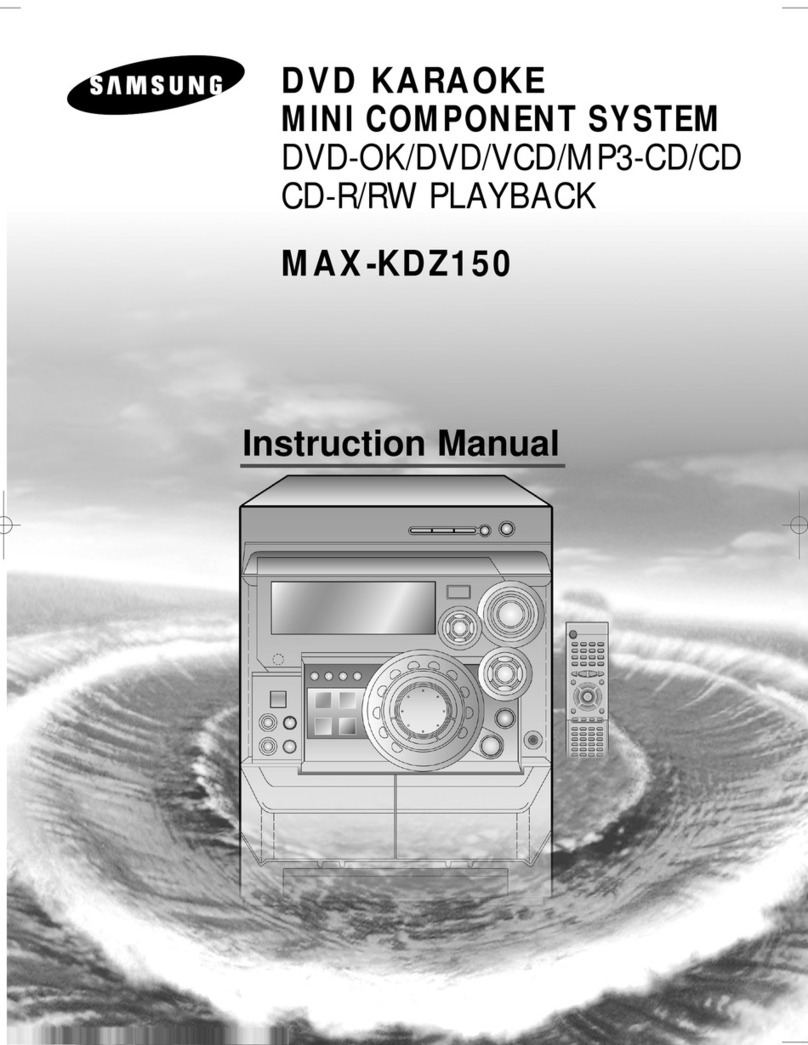 Samsung MAX-KDZ150 instruction manual
