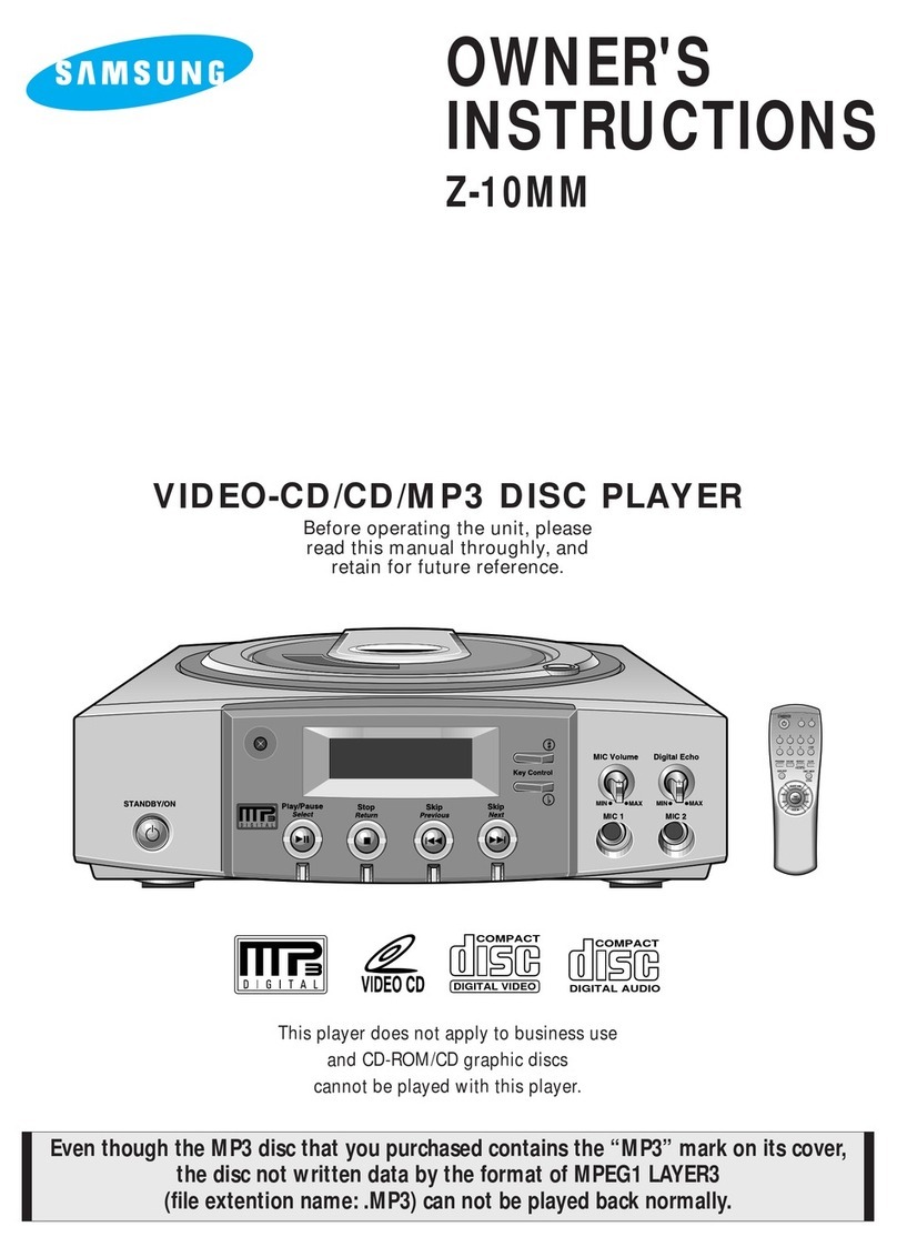 Samsung Z-10MM User manual