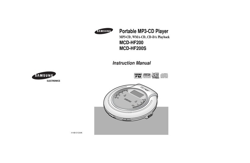Samsung yePP MCD-HF200 instruction manual
