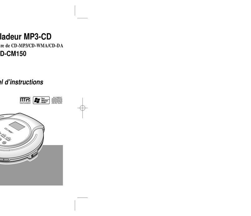 Samsung yePP MCD-CM150 Manuel d'instructions