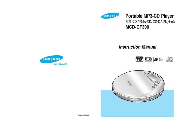 Samsung yePP MCD-CF300 instruction manual