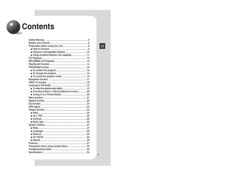 Samsung MCD-CF570 instruction manual