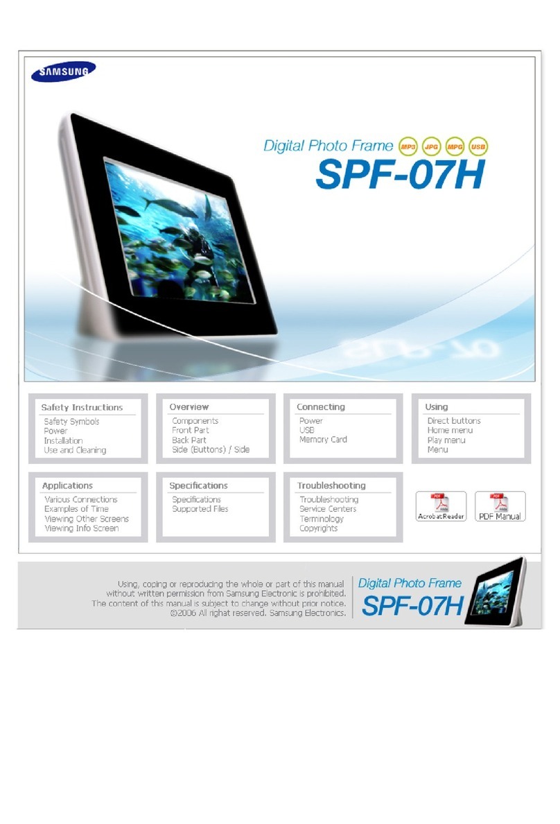 Samsung SPF-07H User manual