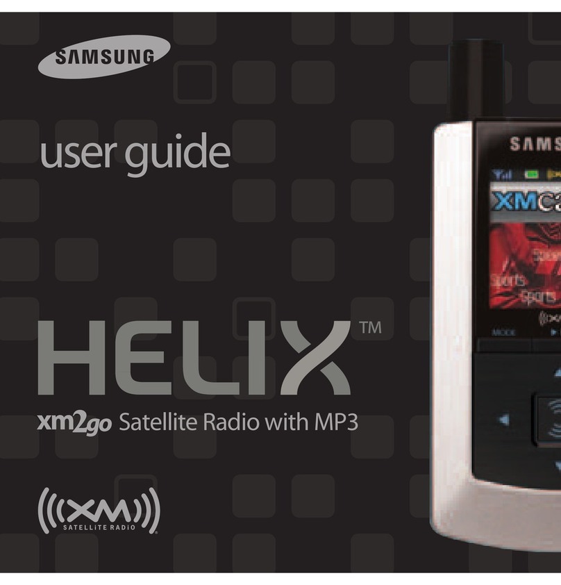 Samsung Helix YX-M1 User manual