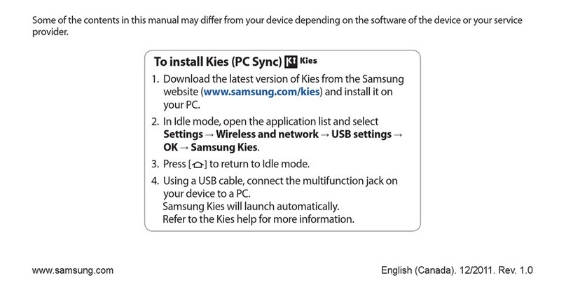 Samsung YP-G1CWY User manual