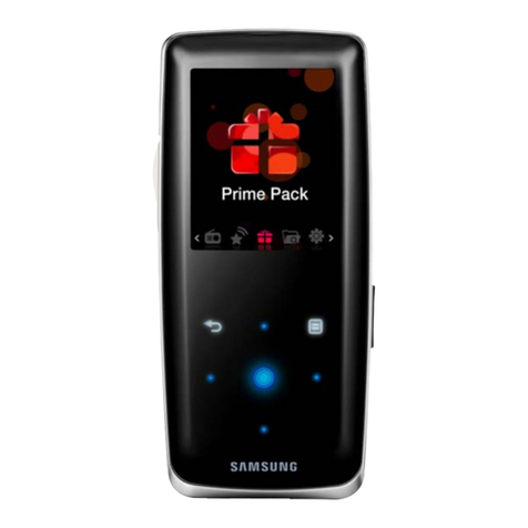 Samsung YEPP YP-S3 User manual