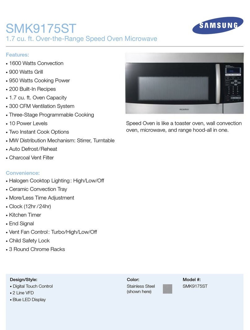 Samsung SMK9175ST Specifications