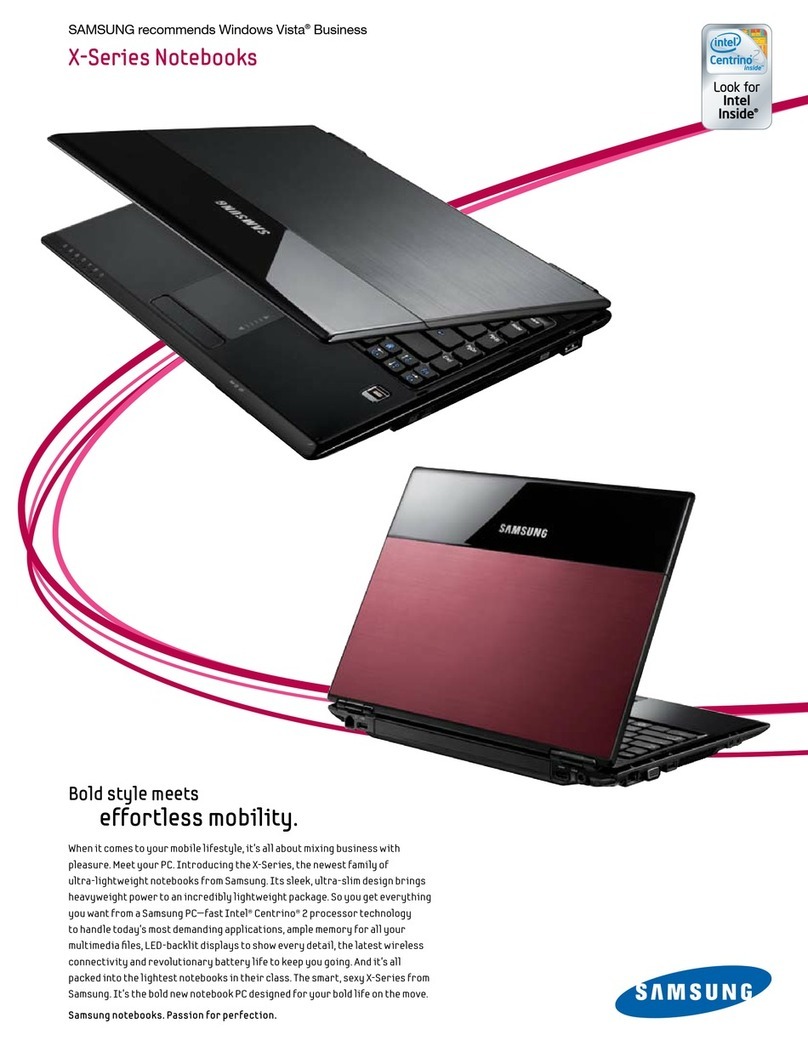 Samsung X460 User manual