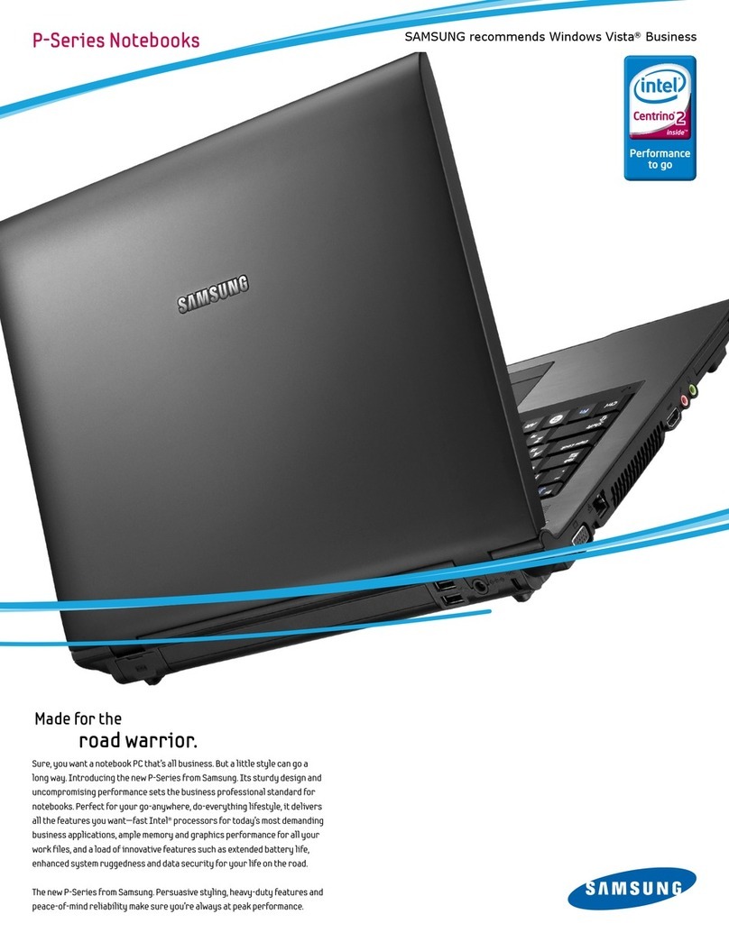 Samsung P460-44G Specifications