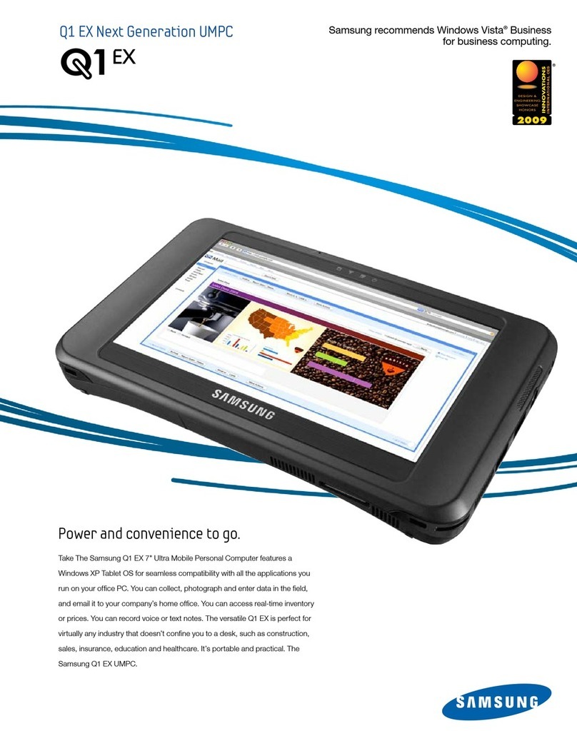 Samsung NP-Q1EX User manual