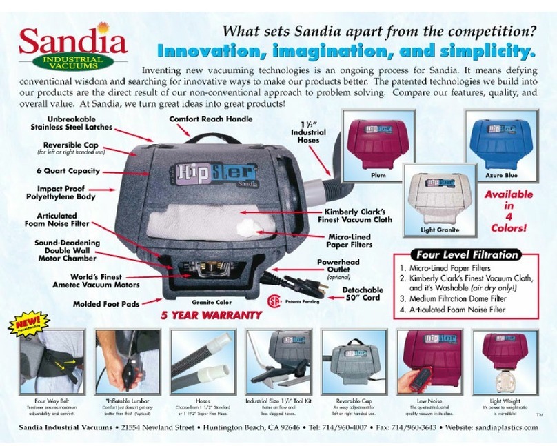 Sandia Plastics Aviation Hipster Specifications