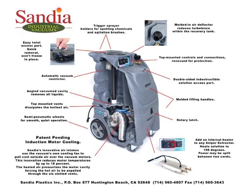 Sandia Plastics Sniper 2-100 Specifications