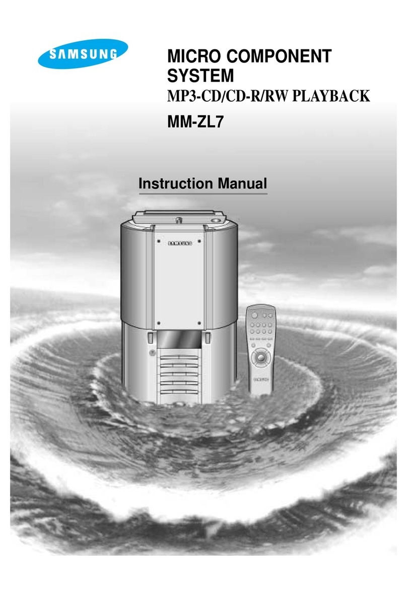 Samsung MM-ZL7 instruction manual