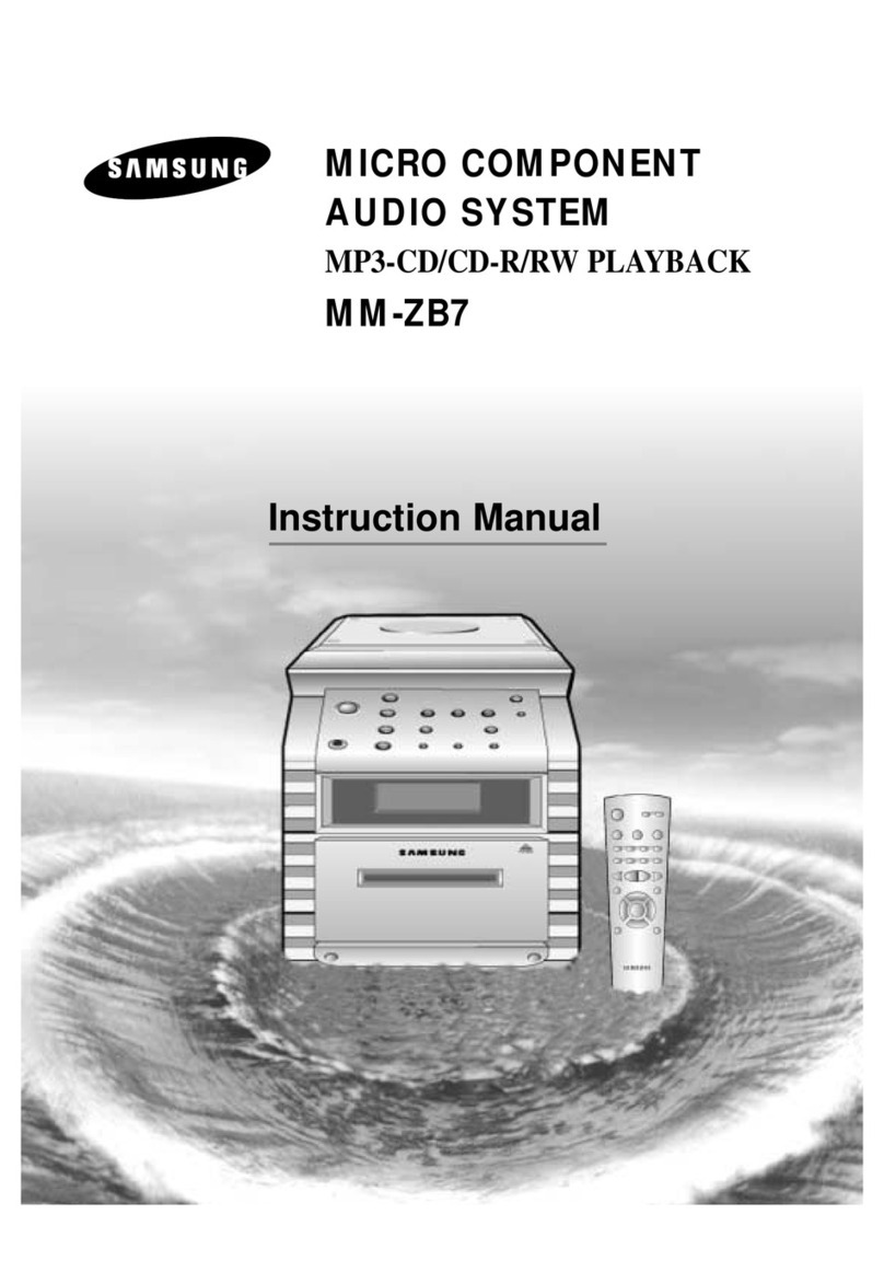 Samsung MM-ZB7 instruction manual
