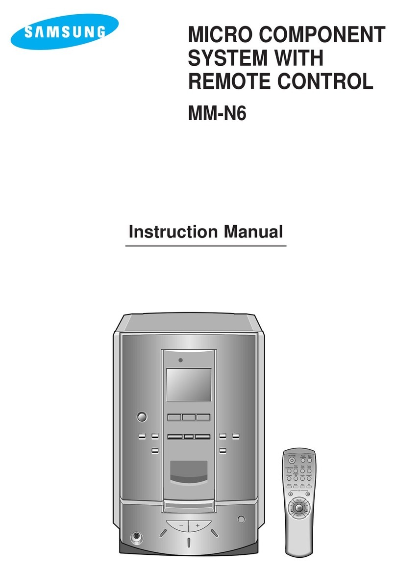 Samsung MM-N6 instruction manual