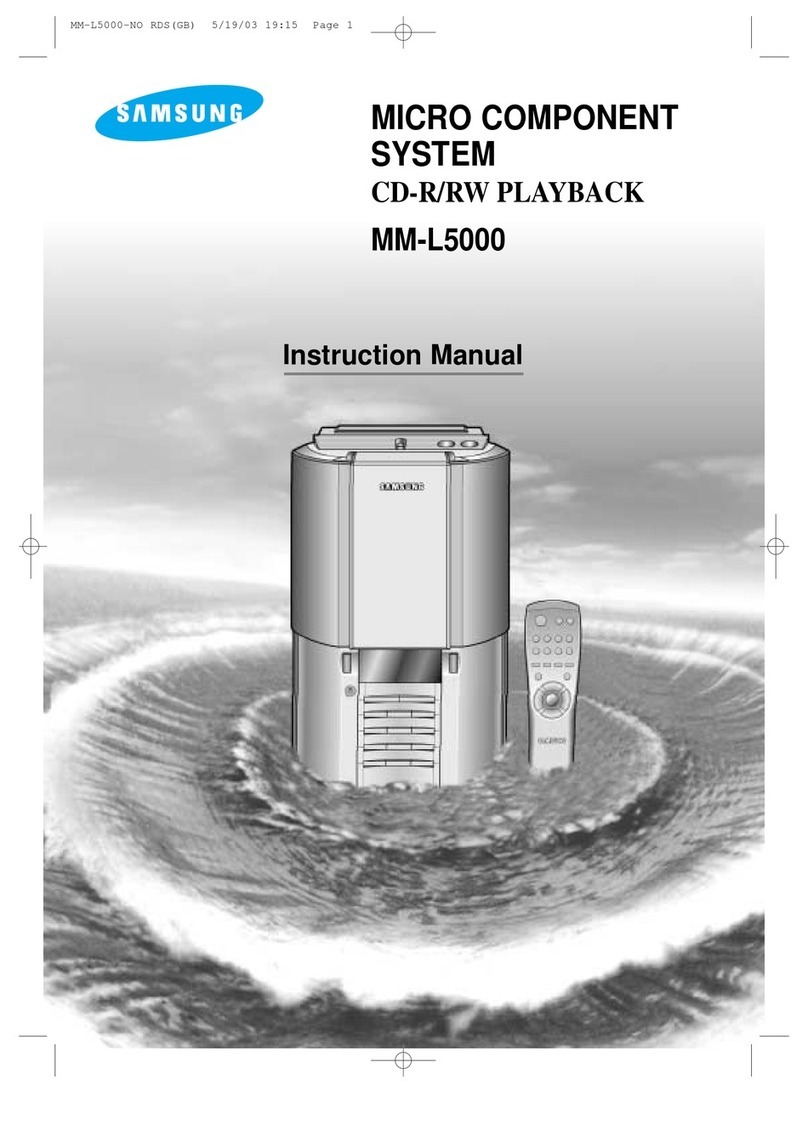 Samsung MM-L5000 instruction manual