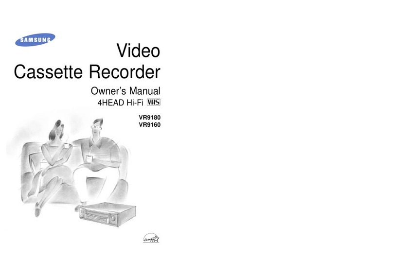 Samsung VR9160 User manual