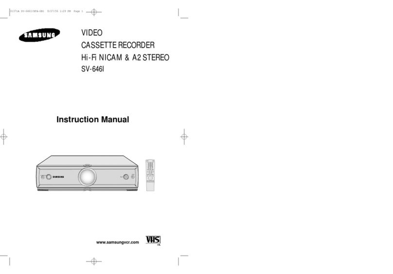 Samsung SV-646L User manual