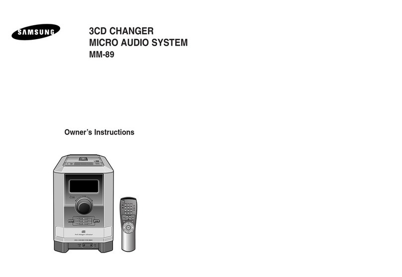 Samsung MM-89 Owner's instructions