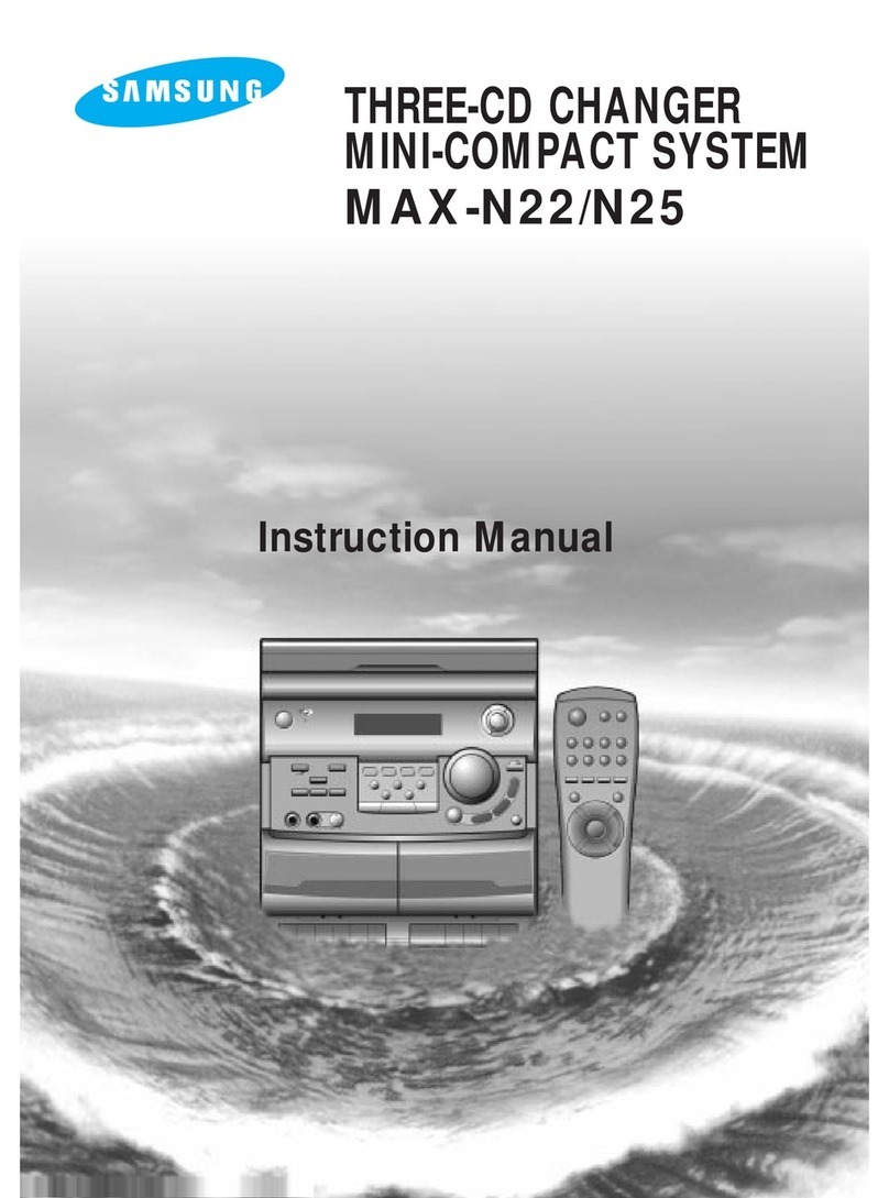 Samsung MAX-N22 User manual
