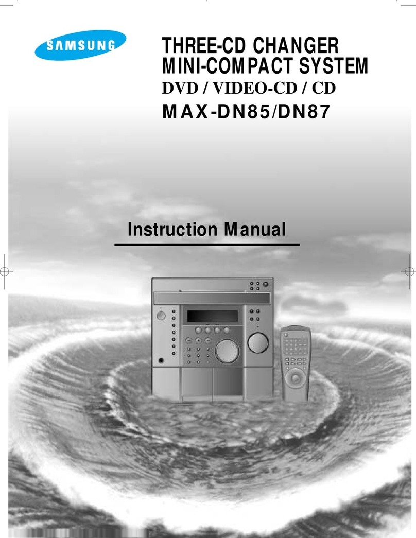 Samsung MAX-DN85 User manual