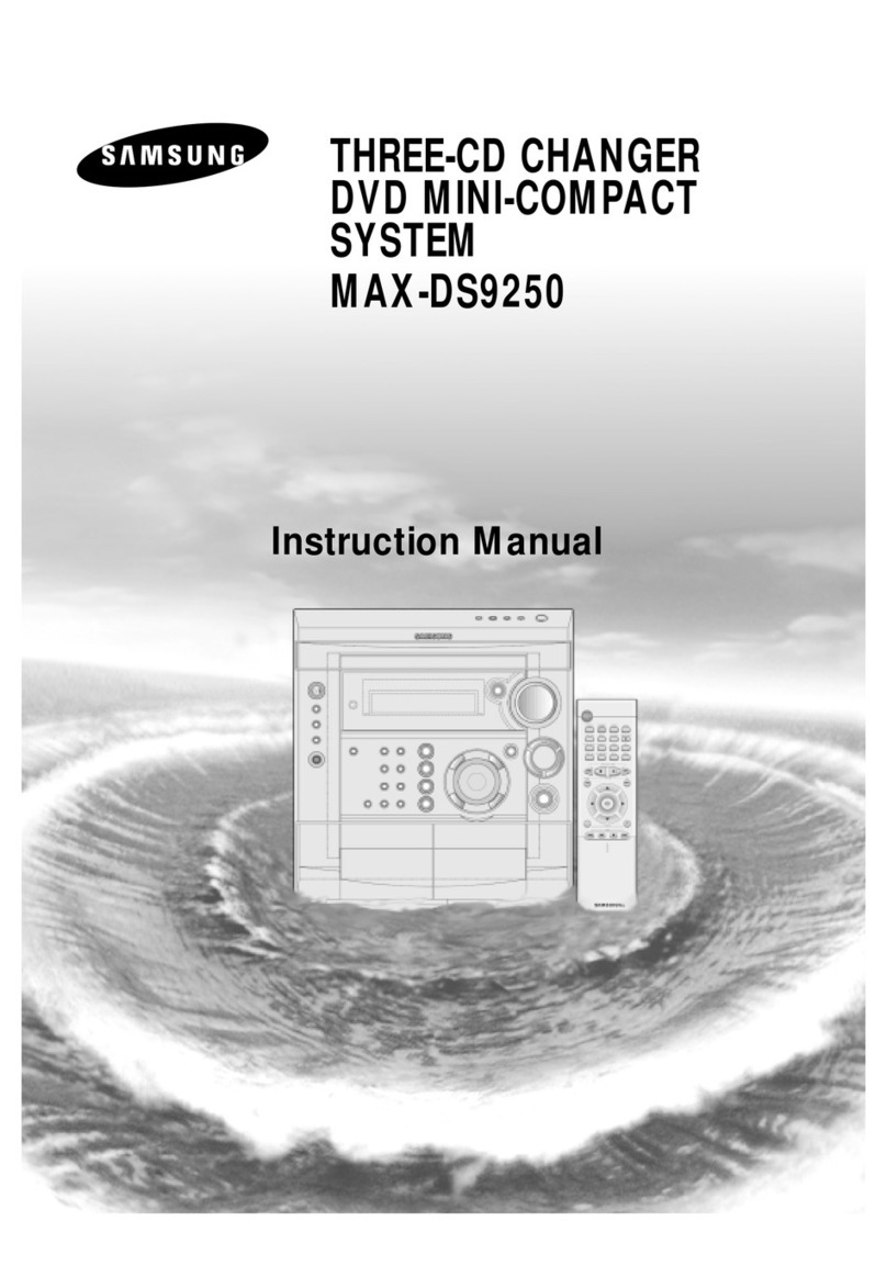 Samsung MAX-DS9250 User manual