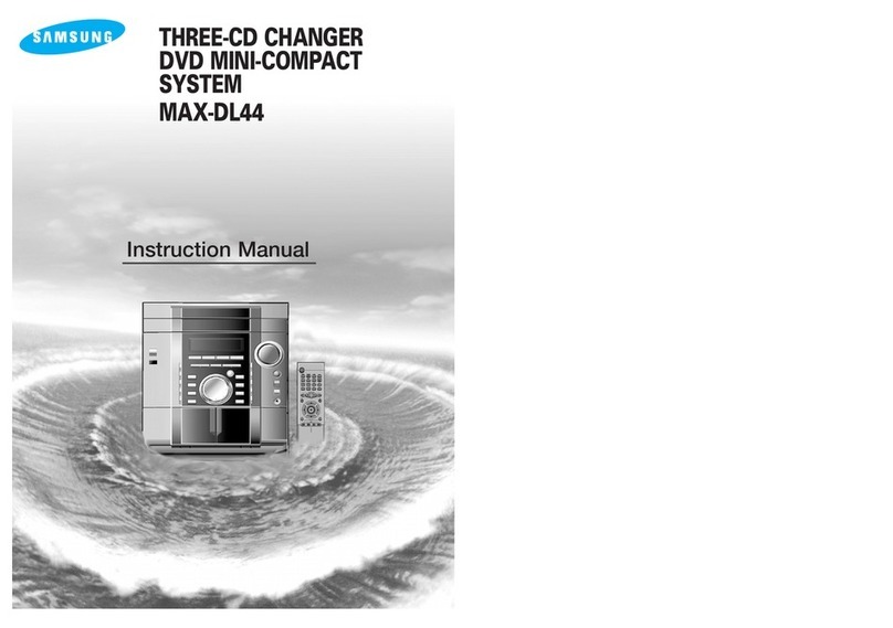 Samsung MAX-DL44 User manual