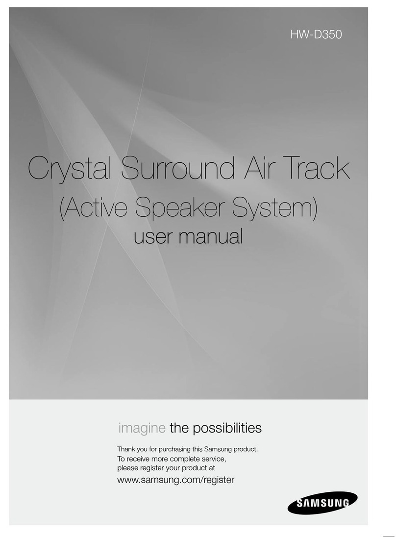 Samsung HW-D350 User manual