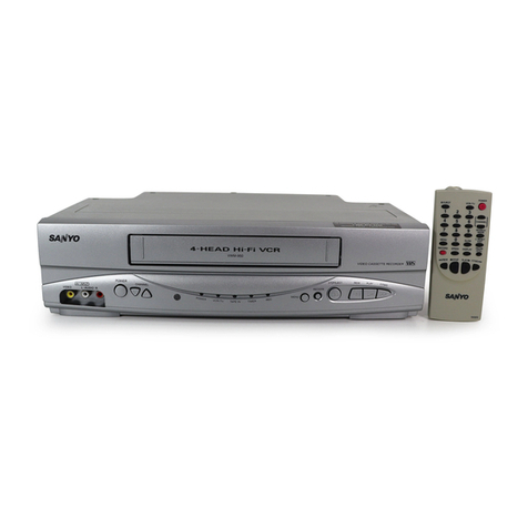 Sanyo VWM-950 User manual
